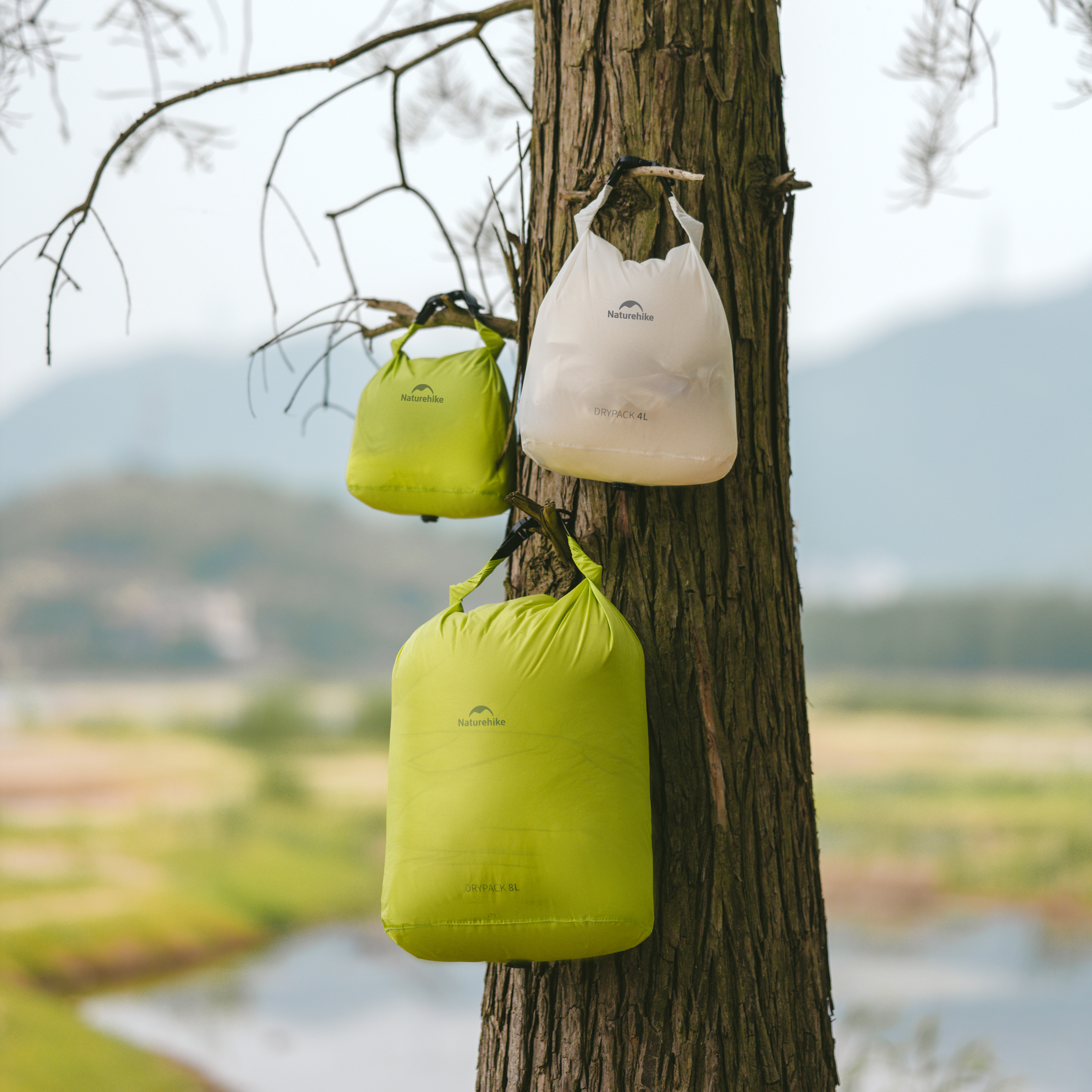 Naturehike ultraľahký vodotesný vak s kompresiou 2l - zelený